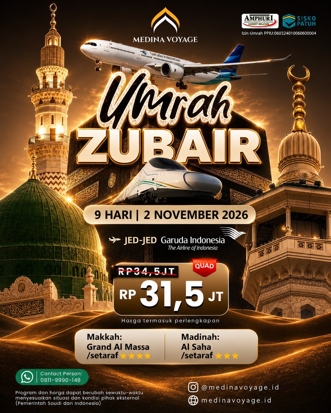 Umrah 09 hari
