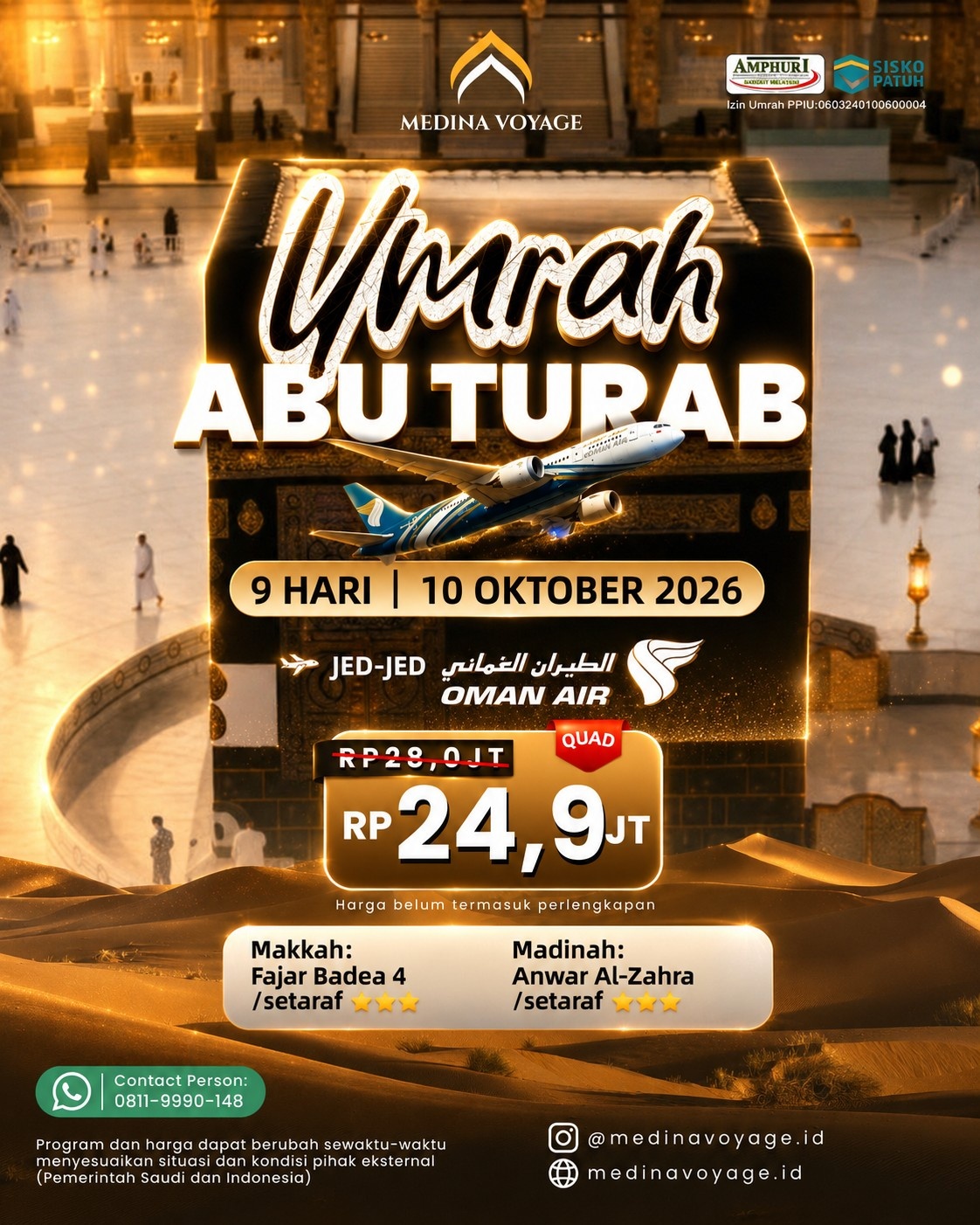 Umrah 09 Hari
