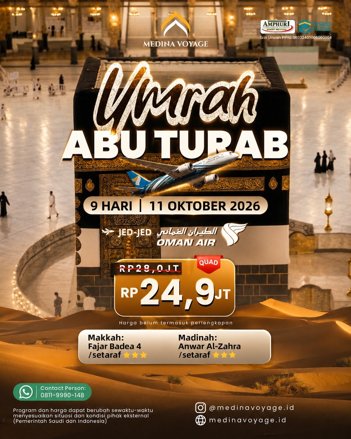 Umrah 09 Hari
