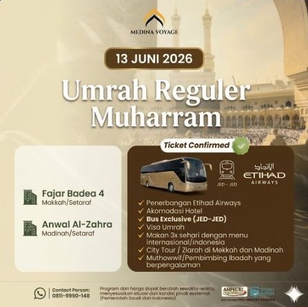 Umrah Reguler 10 Hari