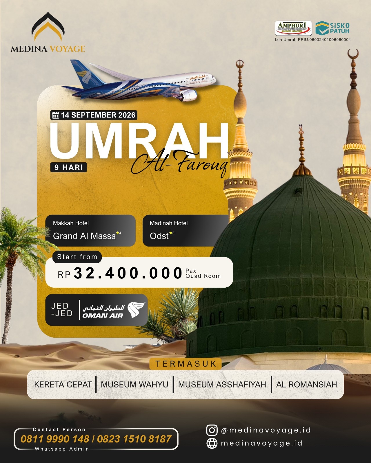 Umrah 09 hari
