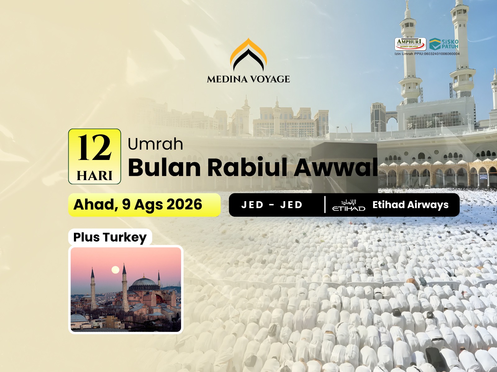 Umrah + Turkey